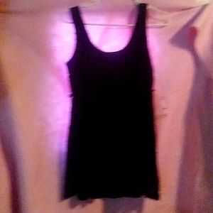 Ambience apperal black lace sundress sz l